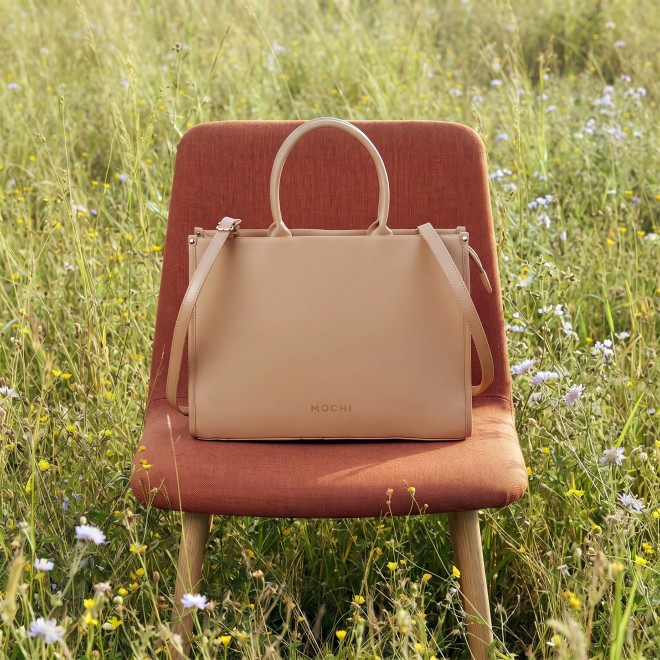 Mochi Women Beige Satchel Bag (SKU: 66-1273-20-10)