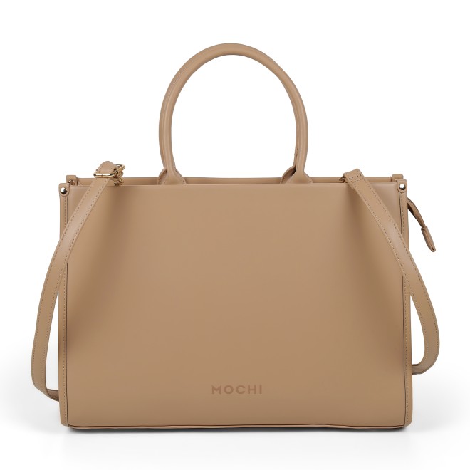 Mochi Women Beige Satchel Bag (SKU: 66-1273-20-10)