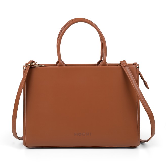 Mochi Women Tan Satchel Bag (SKU: 66-1273-23-10)