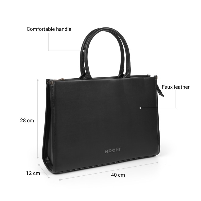 Mochi Women Black Satchel Bag (SKU: 66-1273-11-10)