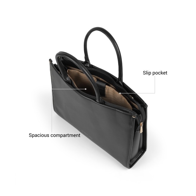 Mochi Women Black Satchel Bag (SKU: 66-1273-11-10)