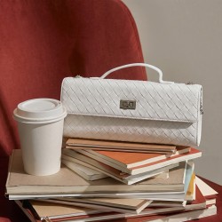 Mochi Women White Evening Bag
