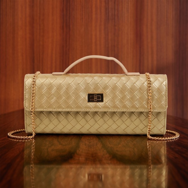 Mochi Women Gold Evening Bag (SKU: 66-1274-15-10)
