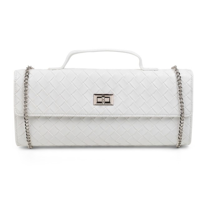 Mochi Women White Evening Bag (SKU: 66-1274-16-10)