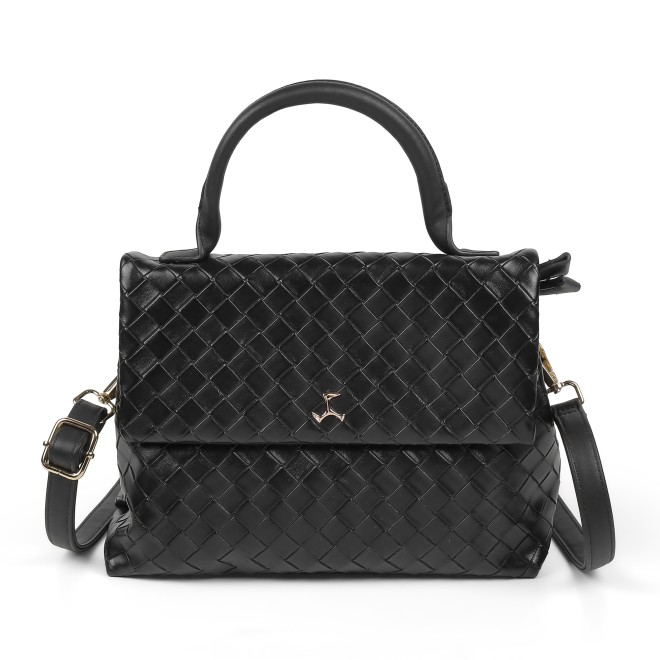 Mochi Women Black Satchel Bag (SKU: 66-1275-11-10)