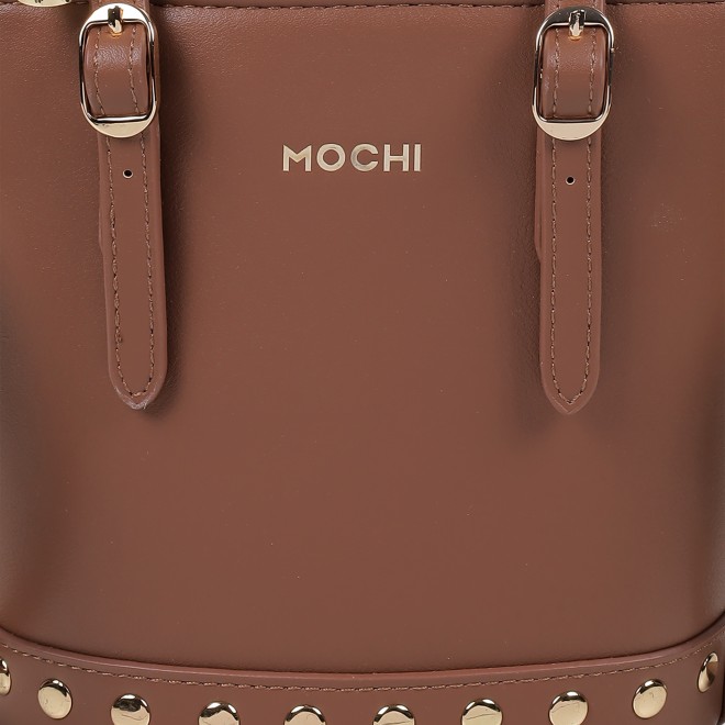 Mochi Women Brown Satchel Bag (SKU: 66-1287-12-10)