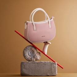 Mochi Women Pink Satchel Bag