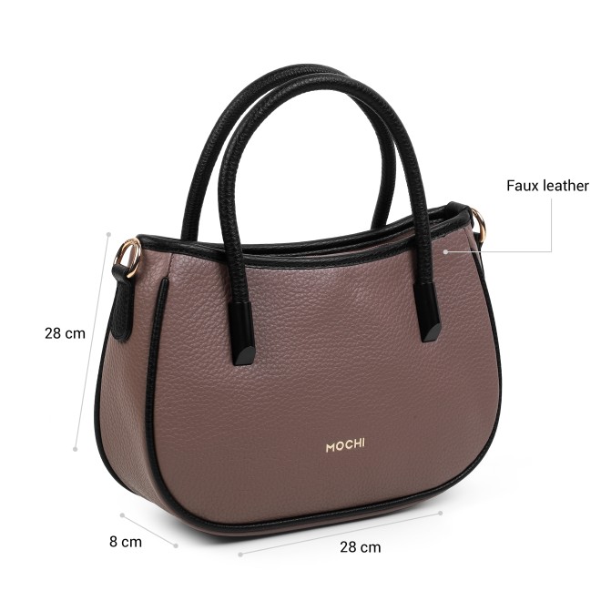 Mochi Women Grey Satchel Bag (SKU: 66-1288-14-10)