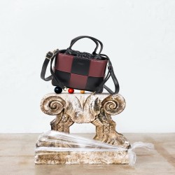 Mochi Women Black Satchel Bag