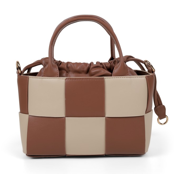 Mochi Women Tan Satchel Bag (SKU: 66-1291-23-10)