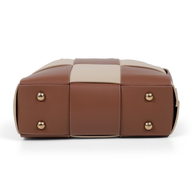 Mochi Women Tan Satchel Bag (SKU: 66-1291-23-10)