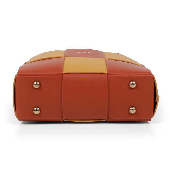 Mochi Women Orange Satchel Bag (SKU: 66-1291-25-10)