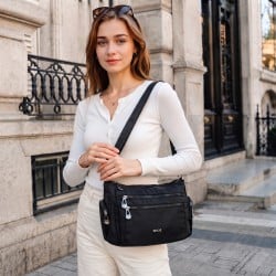 Mochi Women Black Sling Bag