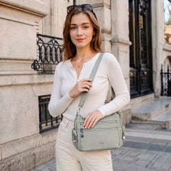 Mochi Women Green Sling Bag