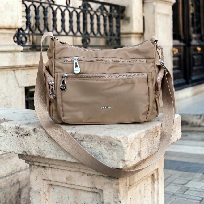 Mochi Women Khaki Sling Bag (SKU: 66-1295-62-10)