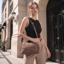 Mochi Women Brown Sling Bag