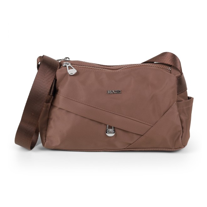 Mochi Women Brown Sling Bag (SKU: 66-1296-12-10)
