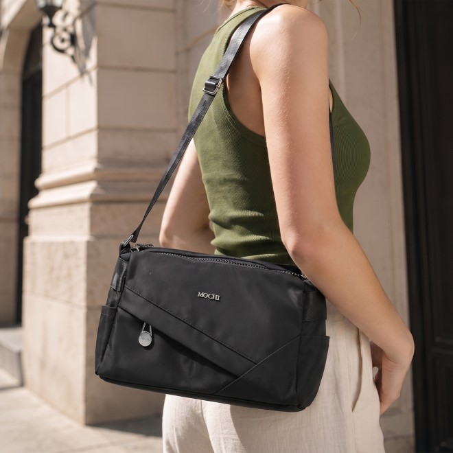 Mochi Women Black Sling Bag (SKU: 66-1296-11-10)