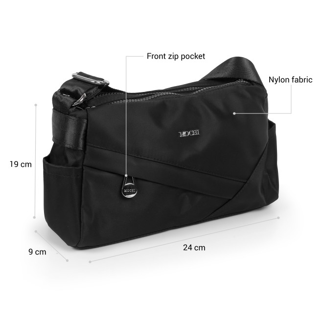 Mochi Women Black Sling Bag (SKU: 66-1296-11-10)