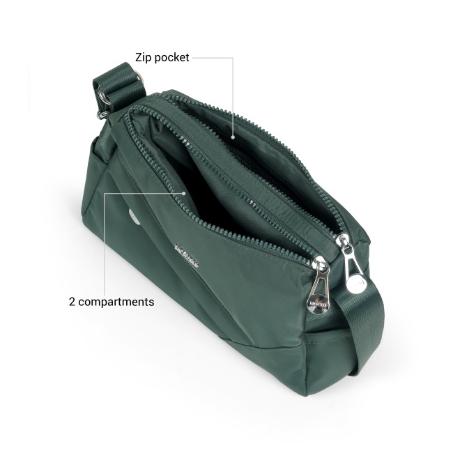 Mochi Women Green Sling Bag (SKU: 66-1296-21-10)