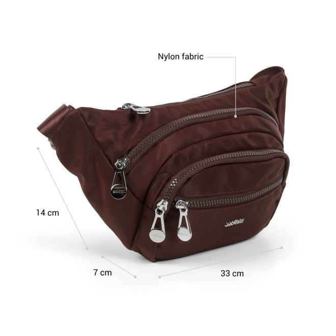 Mochi Women Brown Belt Pouch (SKU: 66-1297-12-10)