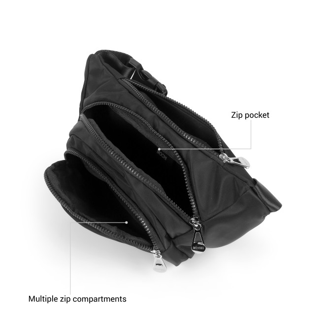 Mochi Women Black Belt Pouch (SKU: 66-1297-11-10)