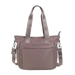 Mochi Women Khaki Satchel Bag