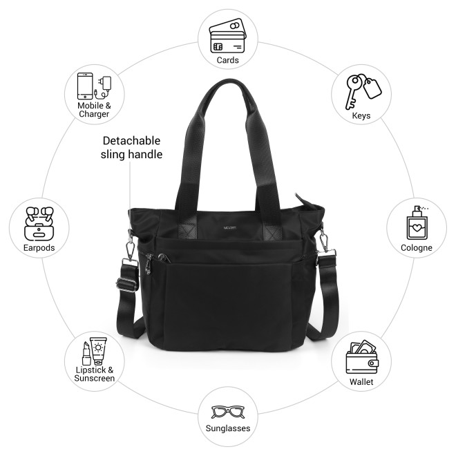 Mochi Women Black Satchel Bag (SKU: 66-1298-11-10)