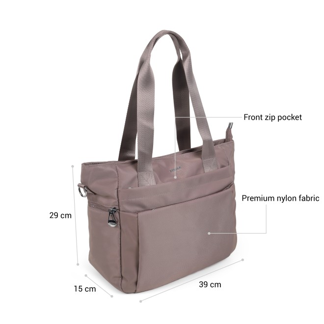 Mochi Women Khaki Satchel Bag (SKU: 66-1298-62-10)