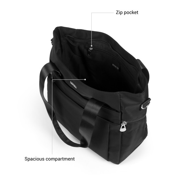 Mochi Women Black Satchel Bag (SKU: 66-1298-11-10)