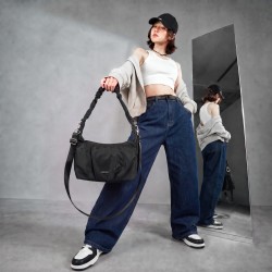 Mochi Women Black Shoulder Bag