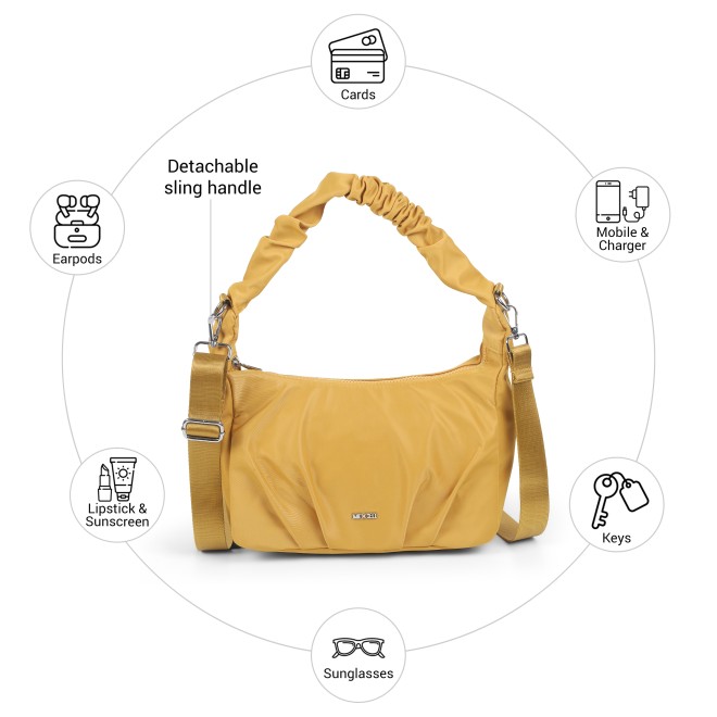 Mochi Women Yellow Shoulder Bag (SKU: 66-1299-33-10)