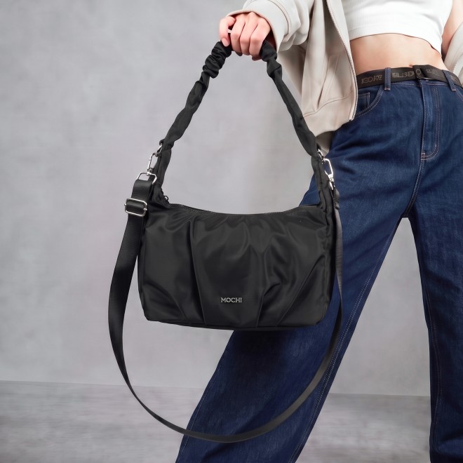 Mochi Women Black Shoulder Bag (SKU: 66-1299-11-10)