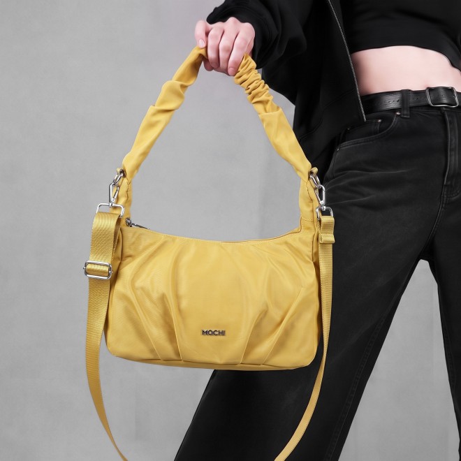 Mochi Women Yellow Shoulder Bag (SKU: 66-1299-33-10)