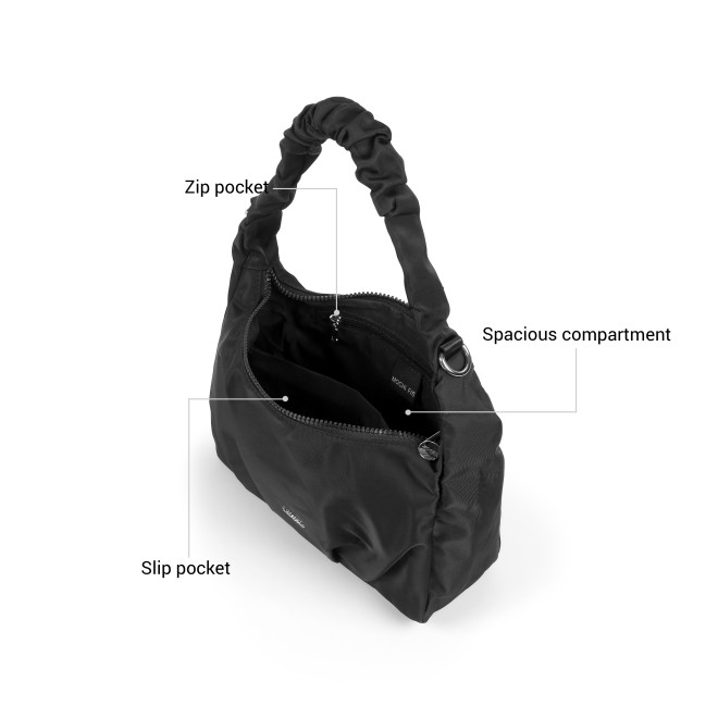 Mochi Women Black Shoulder Bag (SKU: 66-1299-11-10)