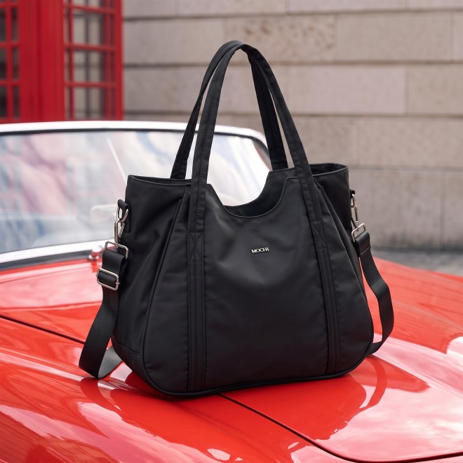 Mochi Women Black Satchel Bag (SKU: 66-1301-11-10)