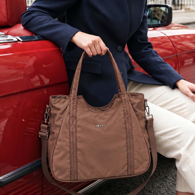 Mochi Women Brown Satchel Bag (SKU: 66-1301-12-10)