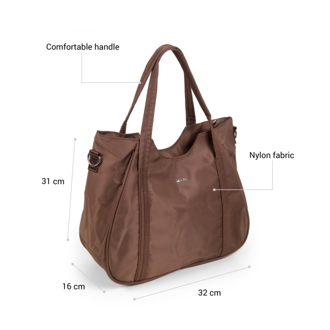 Mochi Women Brown Satchel Bag (SKU: 66-1301-12-10)