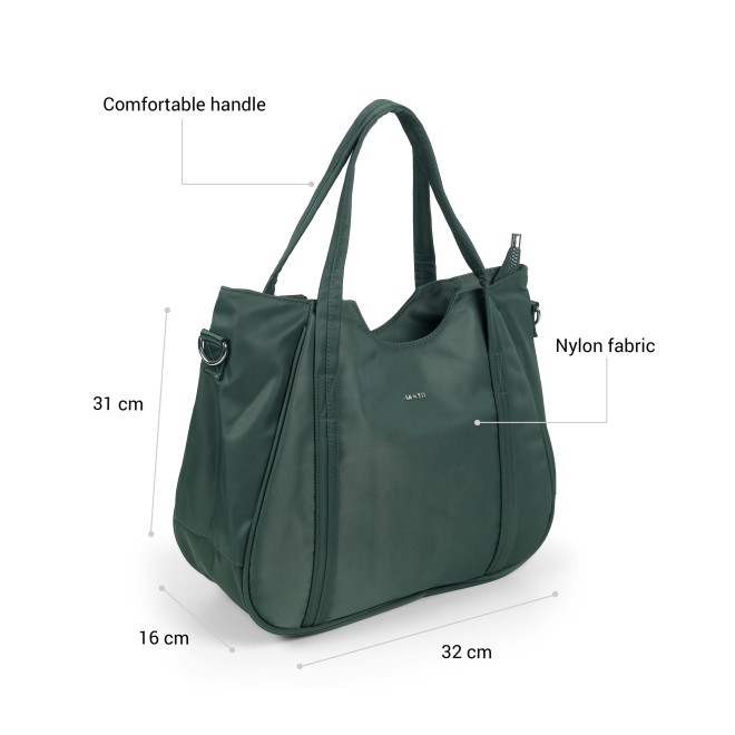 Mochi Women Green Satchel Bag (SKU: 66-1301-21-10)