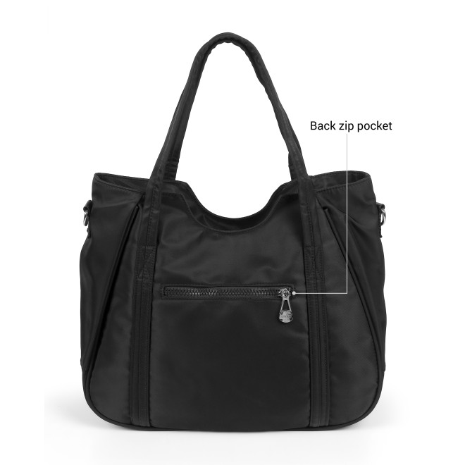 Mochi Women Black Satchel Bag (SKU: 66-1301-11-10)