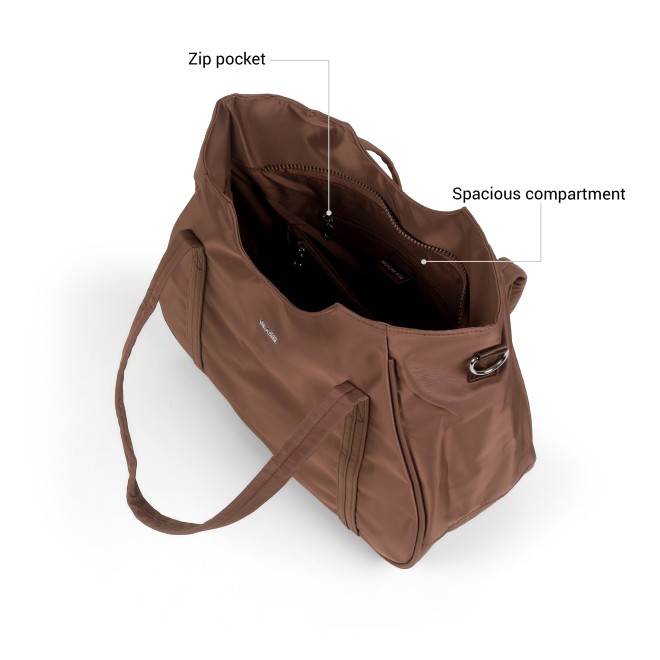Mochi Women Brown Satchel Bag (SKU: 66-1301-12-10)