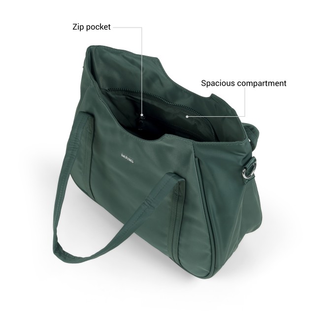 Mochi Women Green Satchel Bag (SKU: 66-1301-21-10)