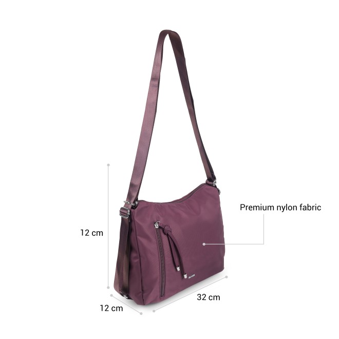 Mochi Women Purple Sling Bag (SKU: 66-1302-26-10)