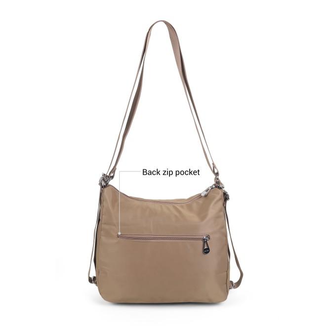 Mochi Women Khaki Sling Bag (SKU: 66-1302-62-10)
