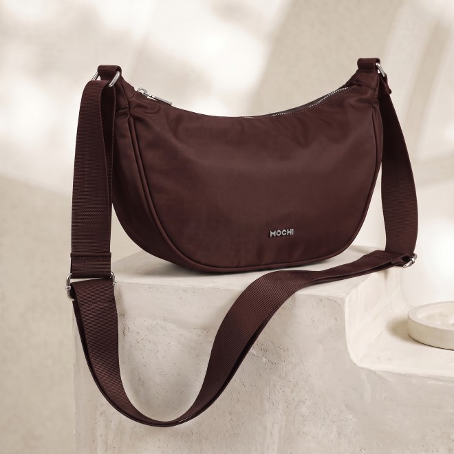 Mochi Women Brown Sling Bag (SKU: 66-1303-12-10)