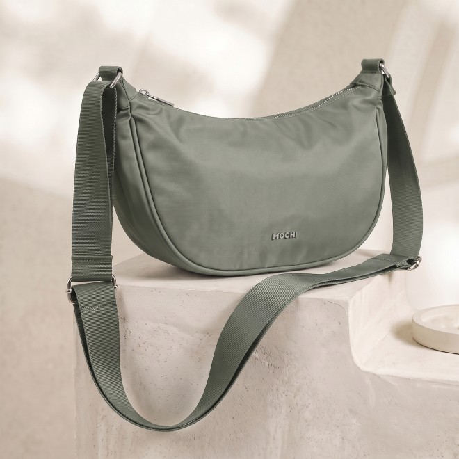 Mochi Women Green Sling Bag (SKU: 66-1303-21-10)