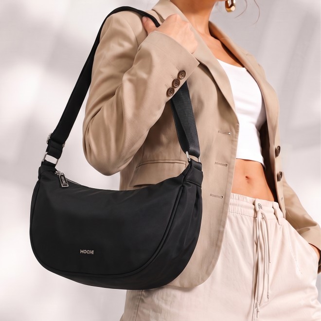 Mochi Women Black Sling Bag (SKU: 66-1303-11-10)