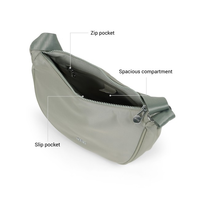 Mochi Women Green Sling Bag (SKU: 66-1303-21-10)