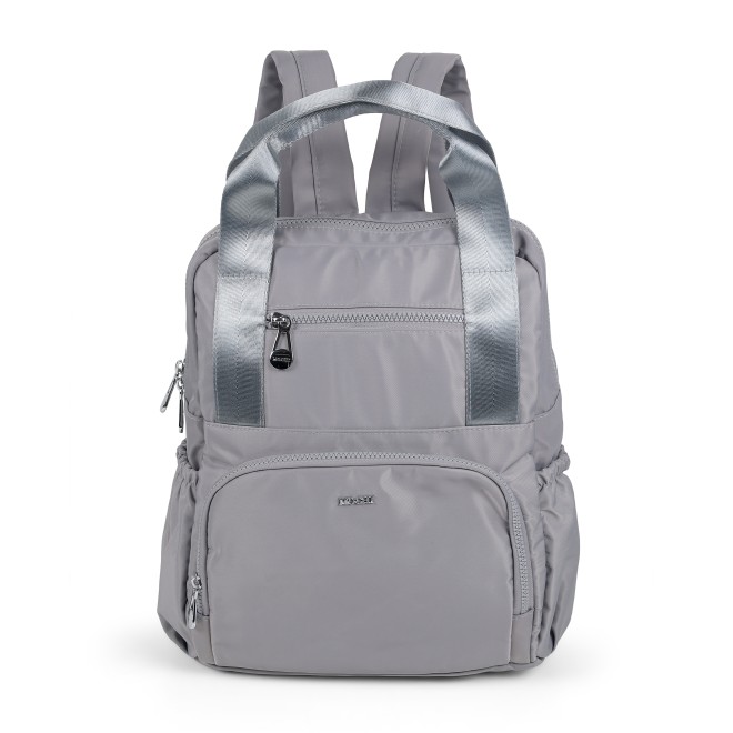 Mochi Women Grey Backpack (SKU: 66-1308-14-10)