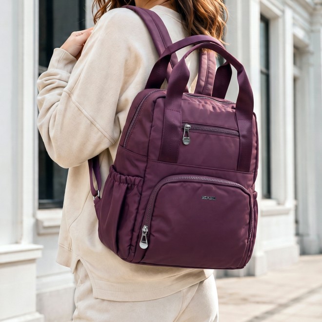 Mochi Women Purple Backpack (SKU: 66-1308-26-10)